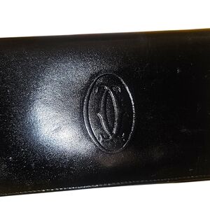Cartier Black Leather Wallet